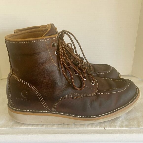 Carhartt Mens Cmw6095 6" Moc Toe Casual Wedge Work Boot Sz 13 M Host pic… - Picture 2 of 9